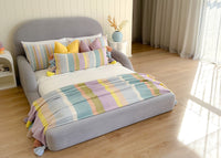 Purple Kids Bed Top View