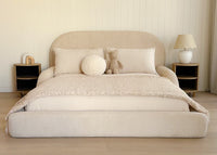 Soft, Round and Low Kid Bed in Double Size