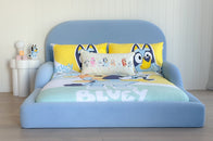 Bluey Themed Tulum Kids Bed n Plush Fabric 