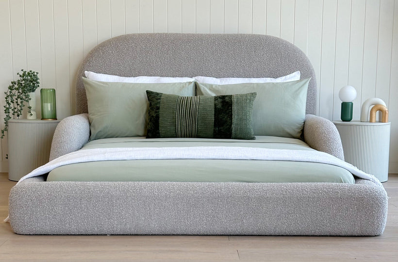 Double Size Kids Bed with Guard Rails