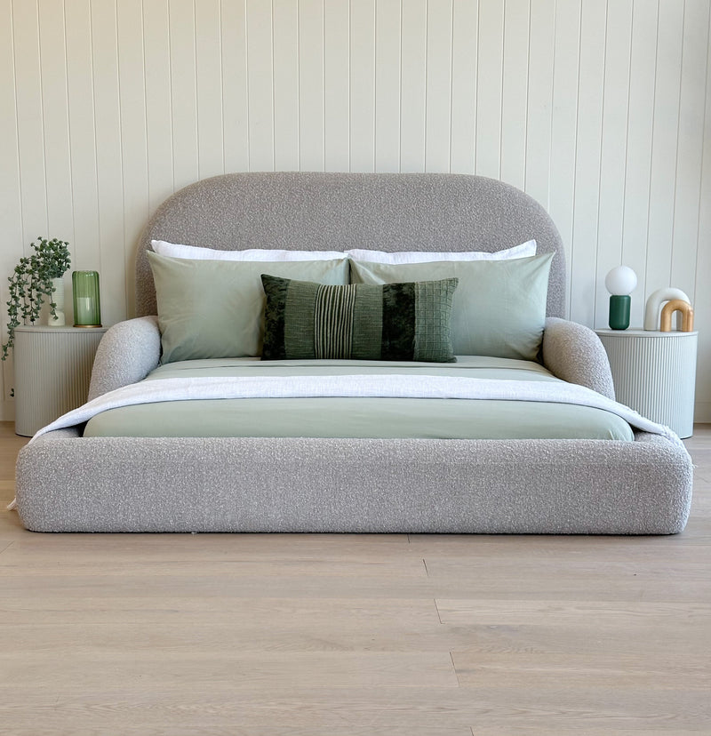 Double Size Kids Bed with Guard Rails