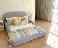 Purple Kids Bed Top View 