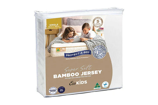 Eco Kids Bamboo Jersey Mattress Protector