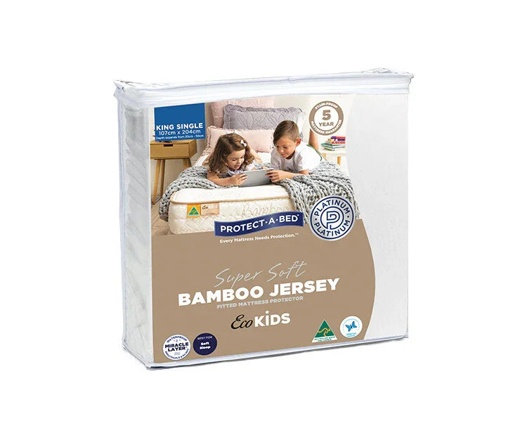 Eco Kids Bamboo Jersey Mattress Protector