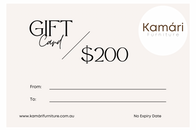 Kamari Furniture Gift Card