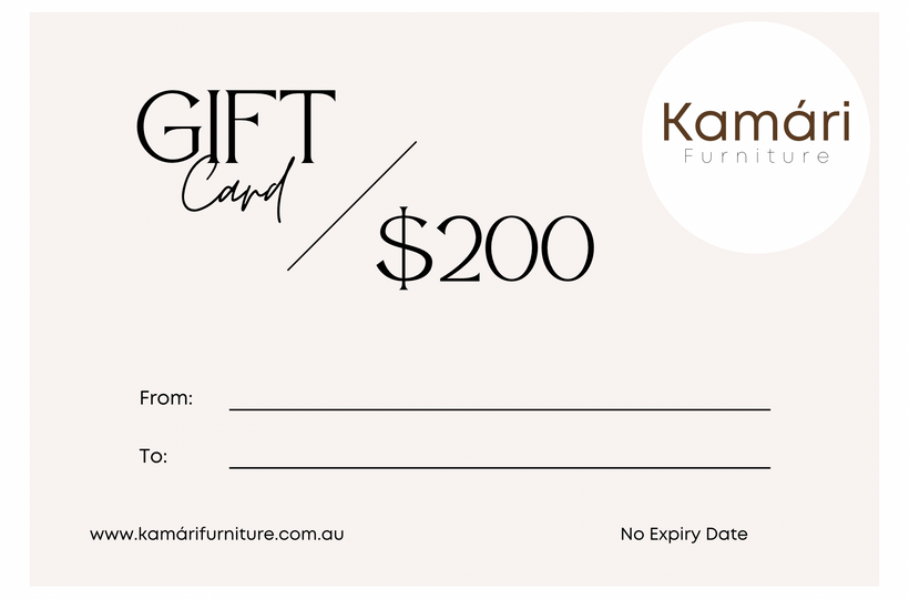 Kamari Furniture Gift Card