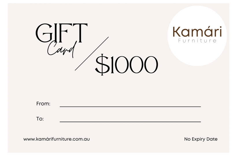 Kamari Furniture Gift Card