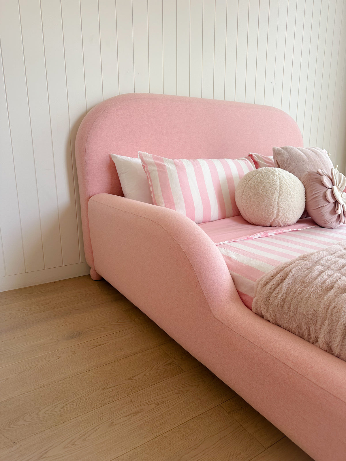 Pink Bed Side View