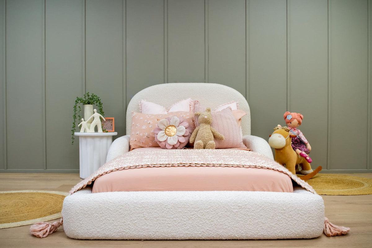 Toddler Bed with side rails 