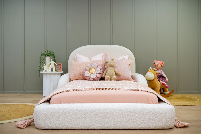 Toddler Bed with side rails 