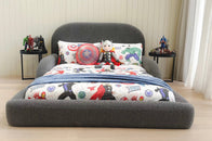 Super Hero Kids Bed with Guard Rails 