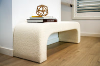 boucle arch bench