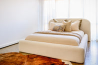 Tulum Arch Boucle Bed