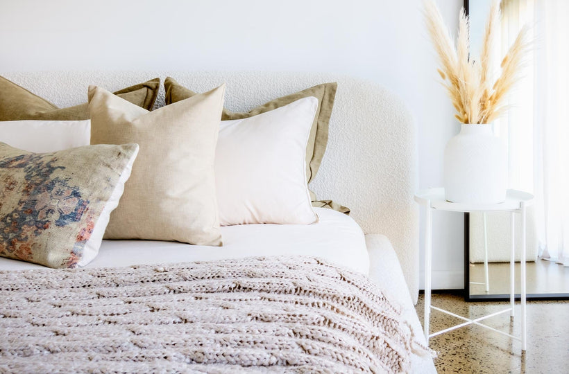 Boucle Bed